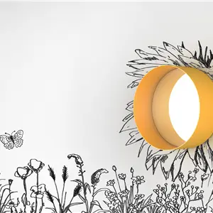 Minotti Italia Dot Ø 40 cm Specchio circolare a parete