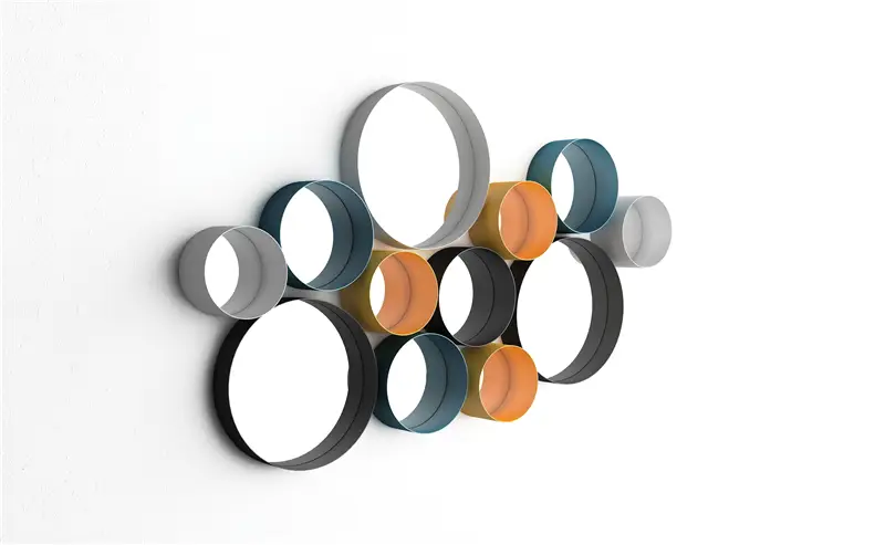 Minotti Italia Dot Ø 50 cm Specchio circolare a parete