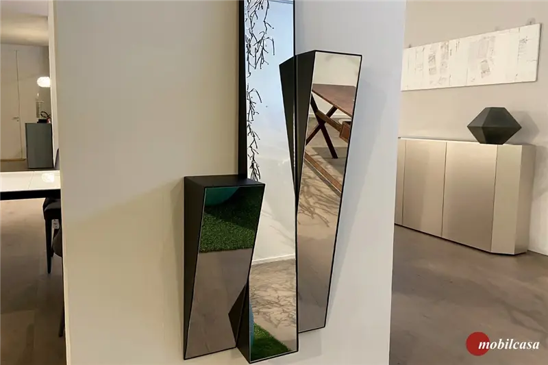 Minotti Italia Look composizione da 3 mensole in metallo antracite - 1 L.60 cm, 1 L.100 cm, 1 L. 160 cm