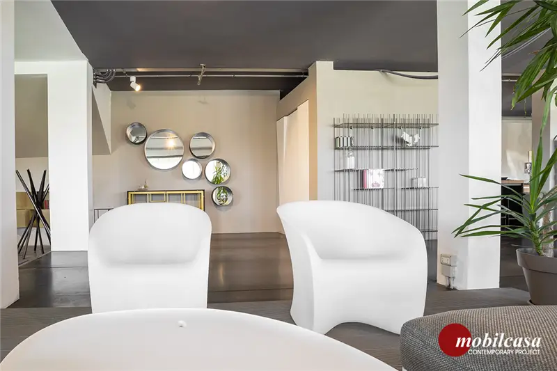 Minotti Italia Punto composizione 7 specchi