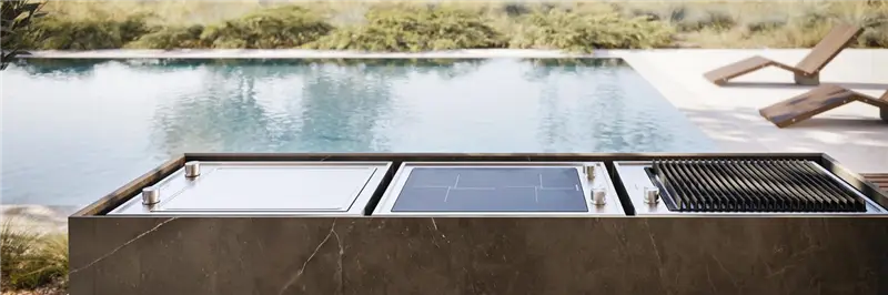 Modulnova Mate composizione cucina da esterno