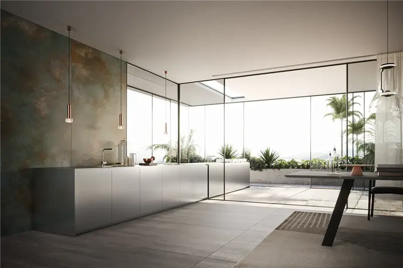 Modulnova Blade composizione cucina da esterno