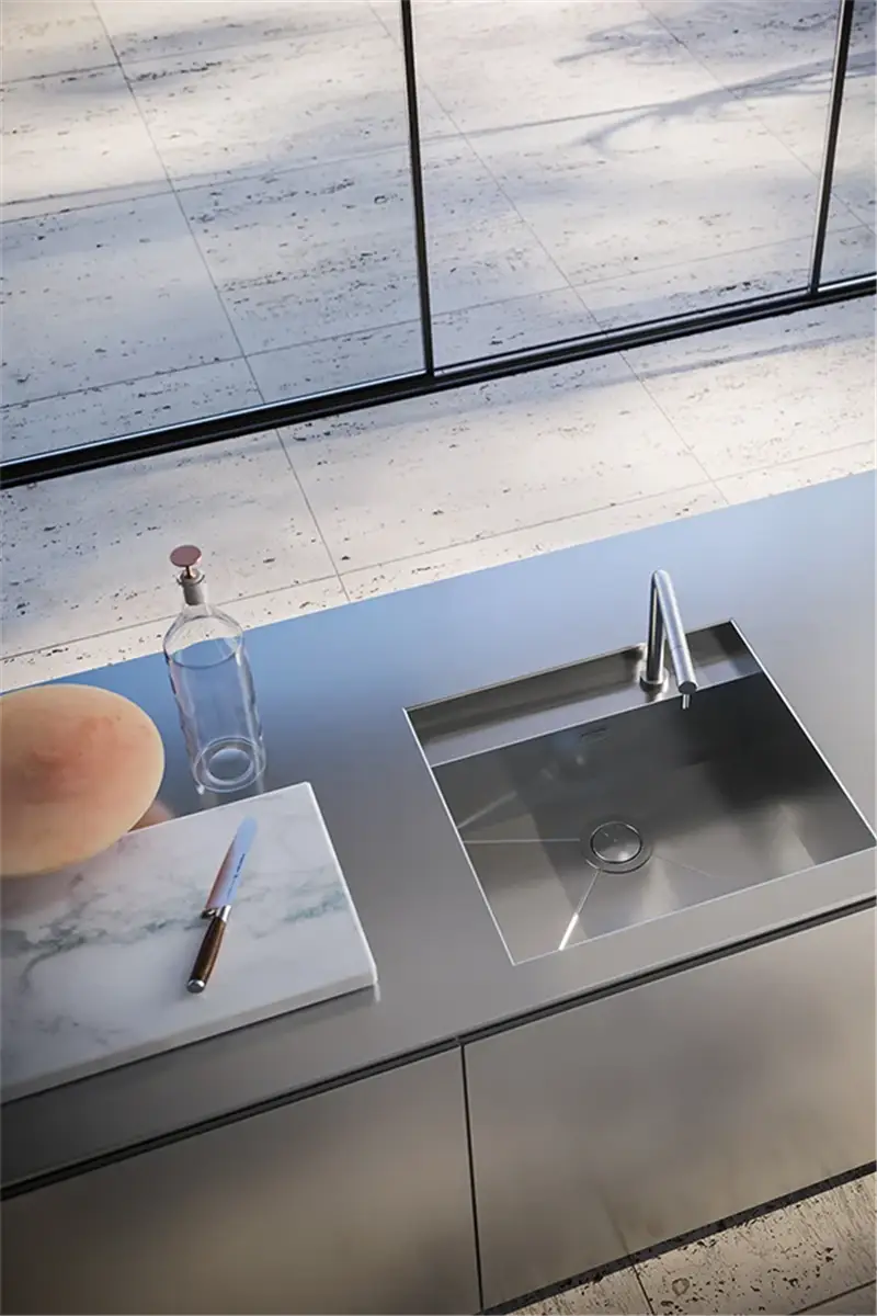 Modulnova Blade composizione cucina da esterno