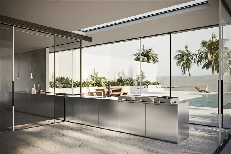 Modulnova Blade composizione cucina da esterno