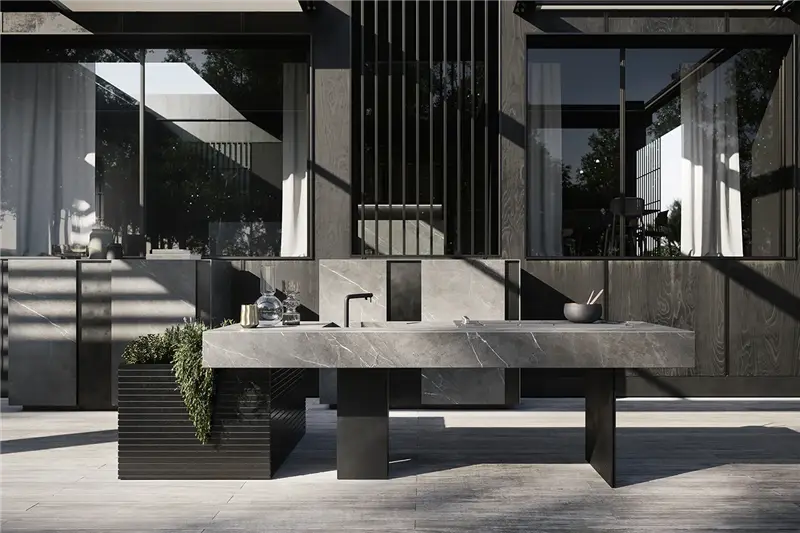 Modulnova Block composizione cucina da esterno