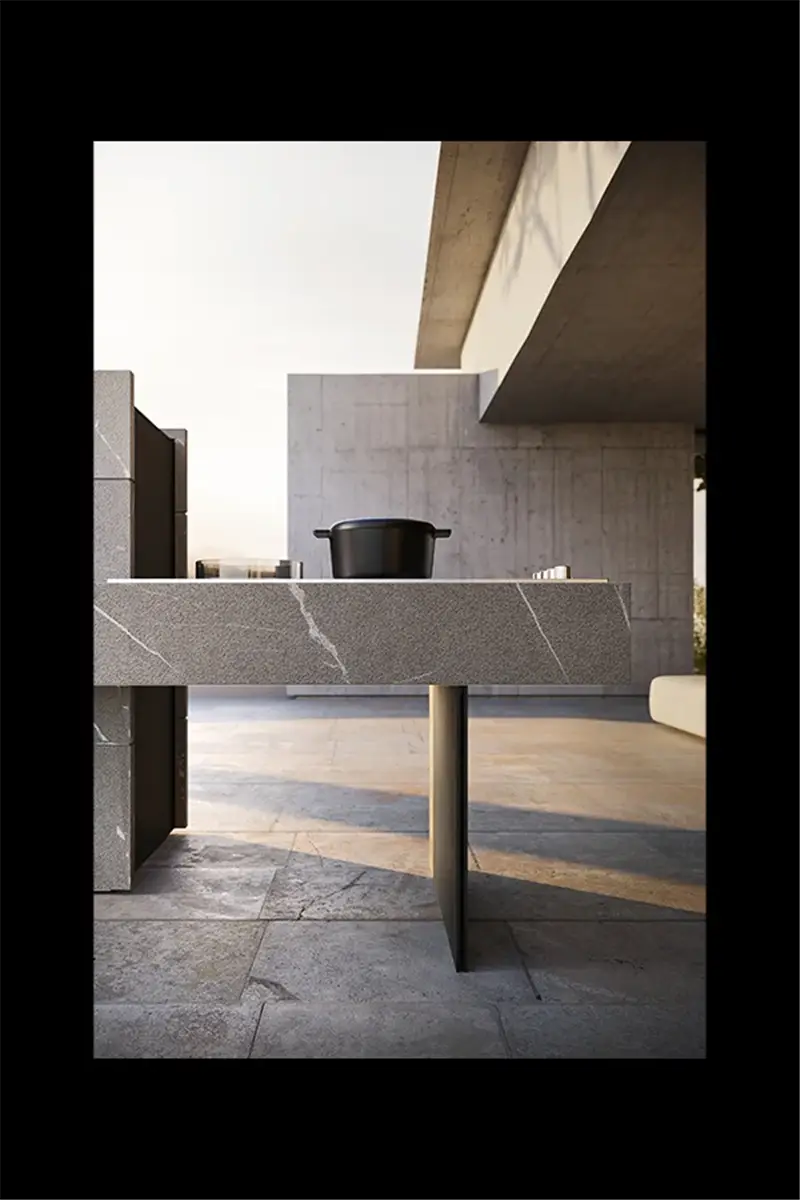 Modulnova Piasentina composizione cucina da esterno