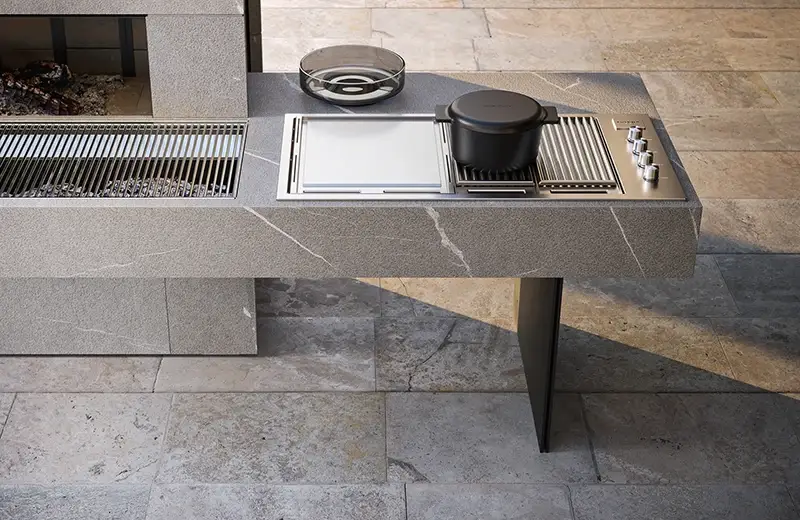 Modulnova Piasentina composizione cucina da esterno