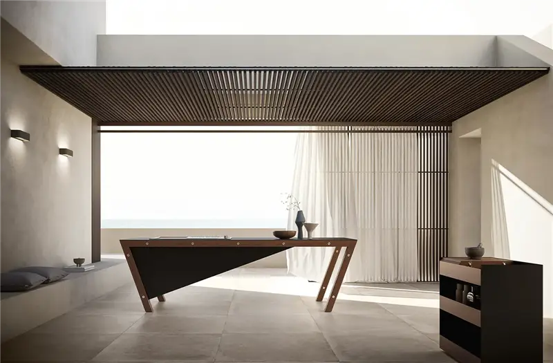 Modulnova XX composizione cucina da esterno