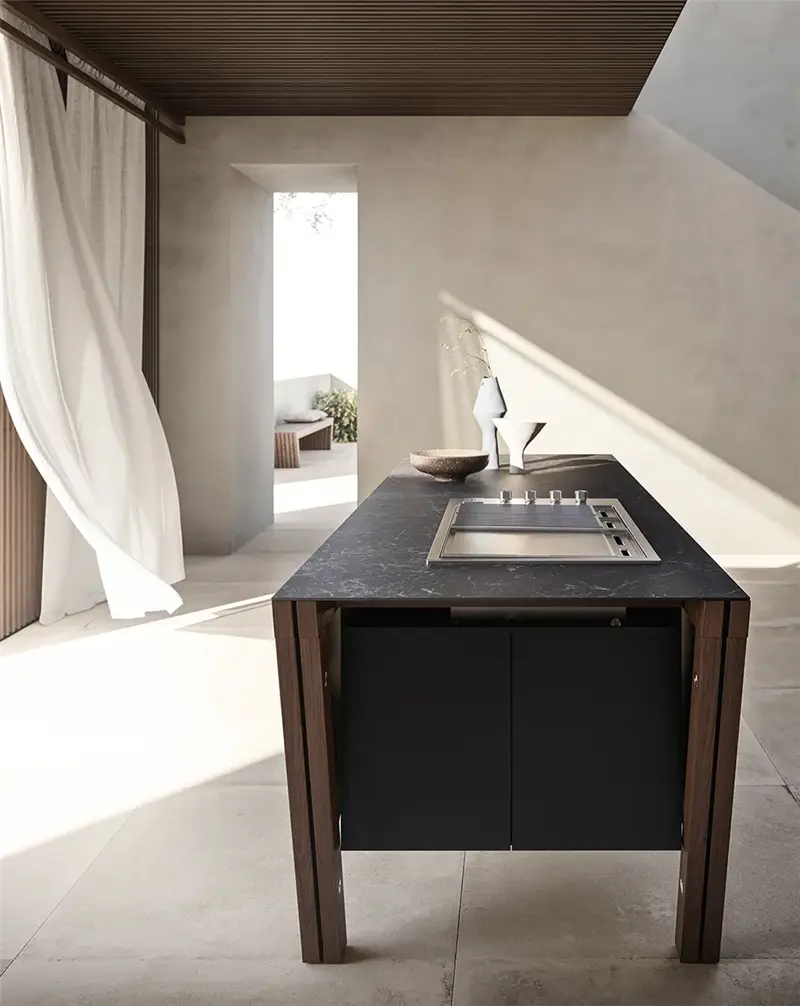 Modulnova XX composizione cucina da esterno