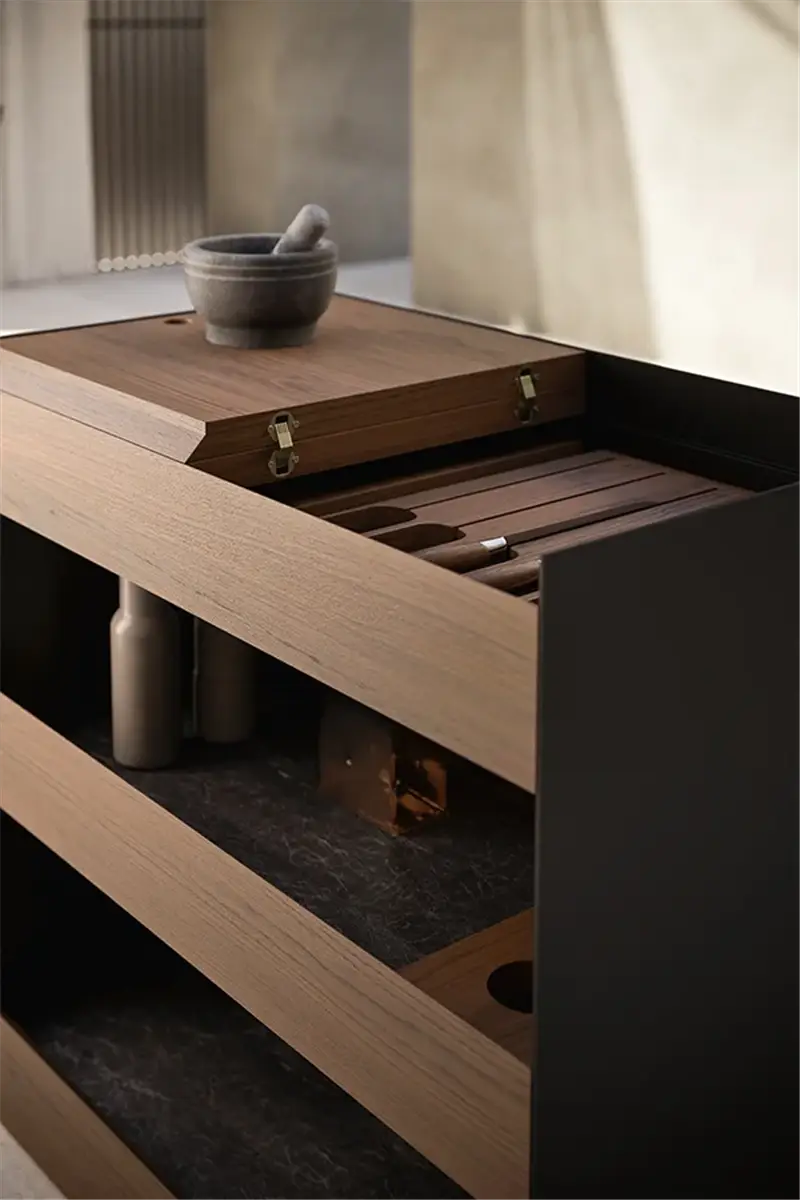 Modulnova XX composizione cucina da esterno