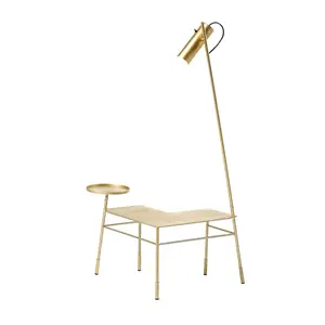 Mogg Mogg Dasé Tavolino Angolare con Lampada e Vassoio