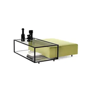 Mogg Mogg Zoom Pouf/Tavolino quadrato