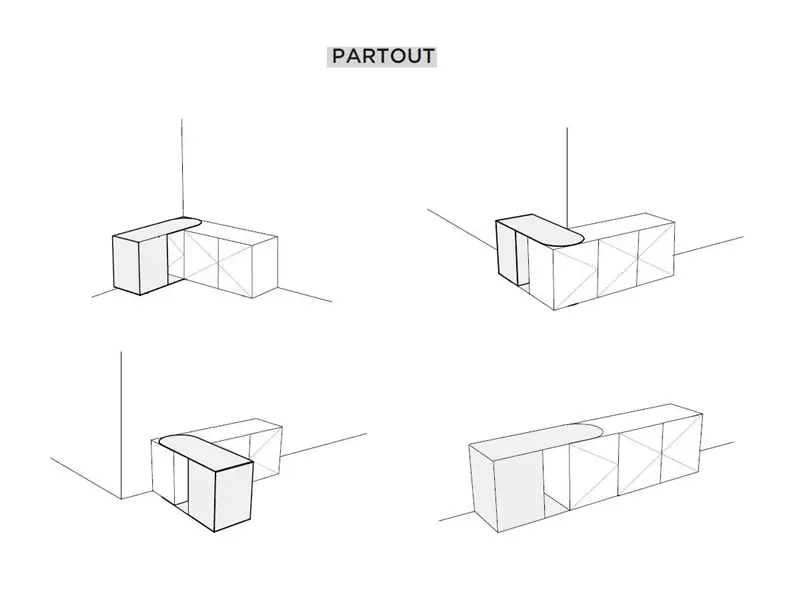 Mogg Partout Credenza Pensile