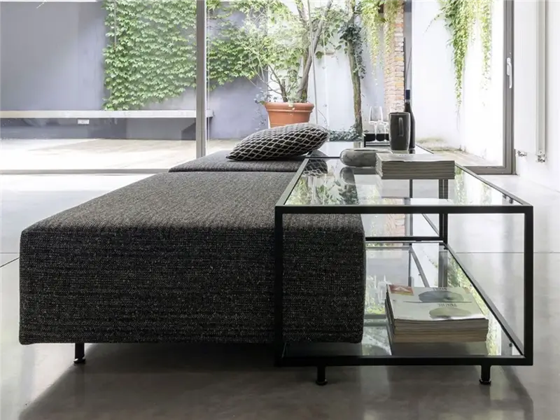 Mogg Zoom Pouf/Tavolino rettangolare