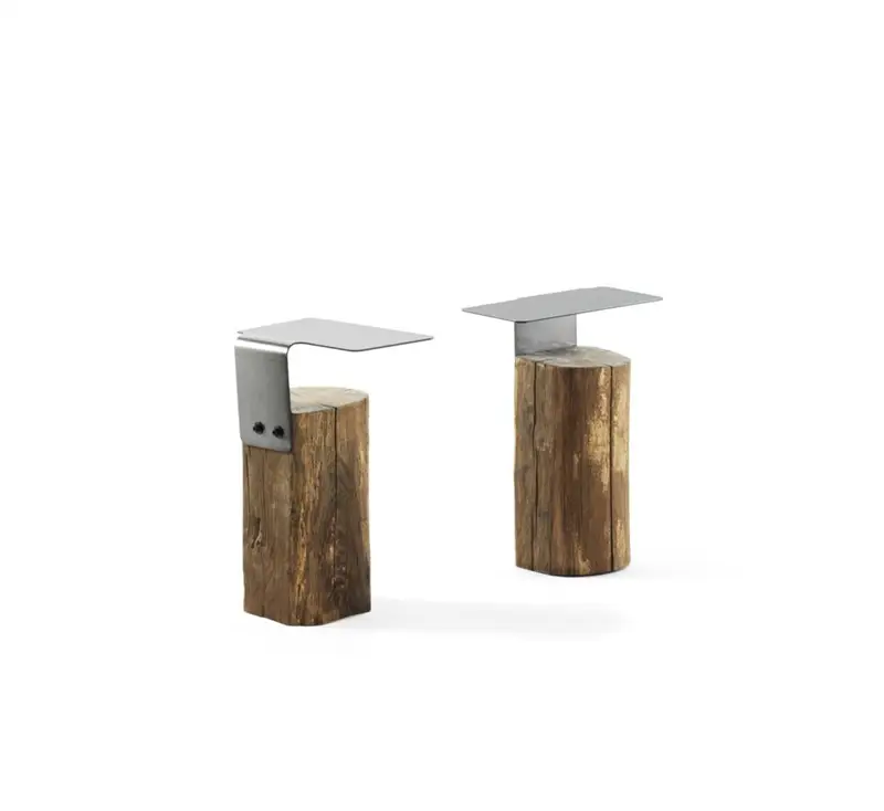 Mogg Beam Side Table - Tavolino