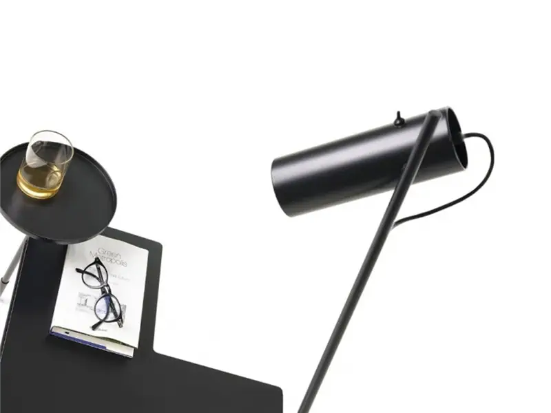 Mogg Dasé Tavolino Angolare con Lampada e Vassoio