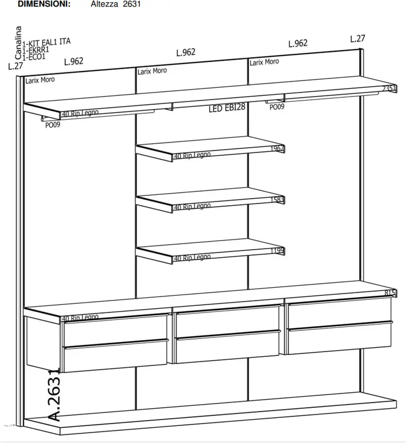 Molteni & C Sistema chiusura cabina Gliss Master, argilla, cembro argento, peltro vetro stopsol net