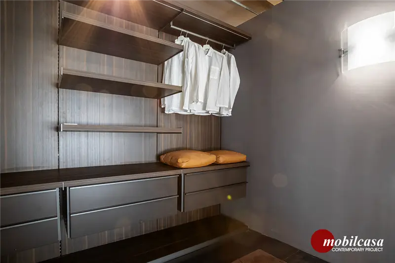 Molteni & C Sistema chiusura cabina Gliss Master, argilla, cembro argento, peltro vetro stopsol net