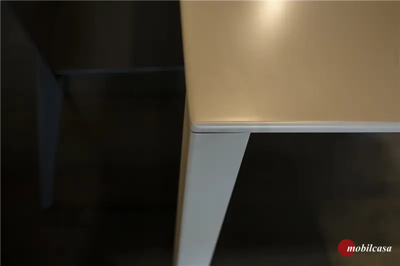 Molteni & C Less less tavolo – Platino cm. 190X72x90p