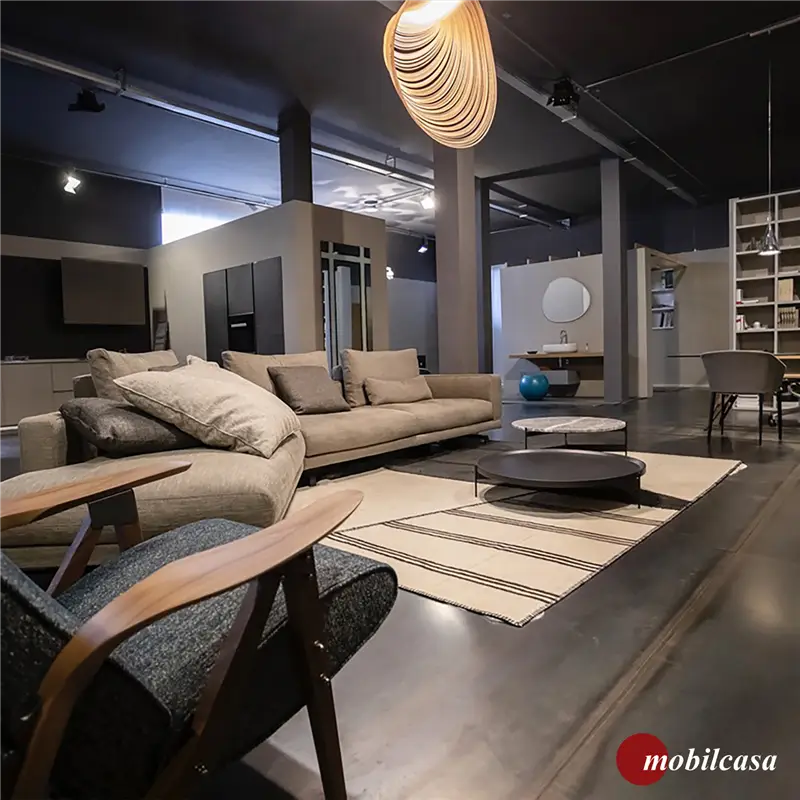 Molteni & C Octave composizione divano – cm. L 404,3x105px61h