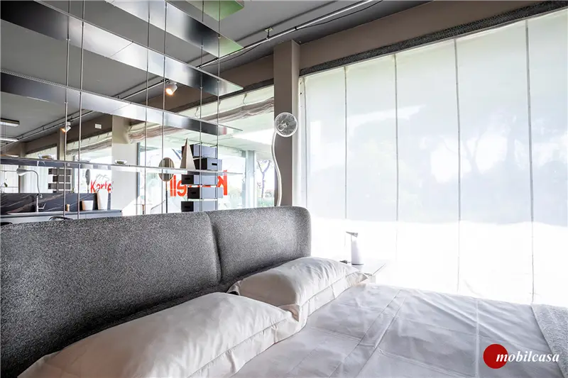 Molteni & C Fulham letto matrimoniale in tessuto