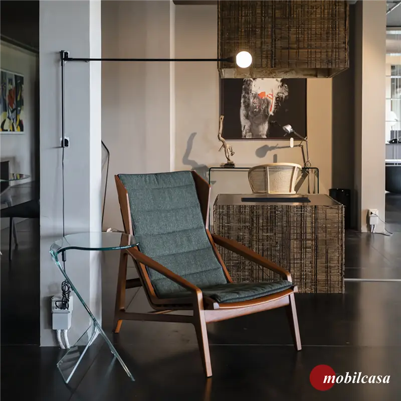Molteni & C D.156.3 Poltrona collezione Gio Ponti