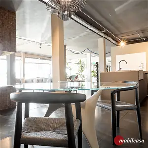 <span class="brand">Molteni & C</span> MHC.3 Miss coppia di sedie con seduta intrecciata