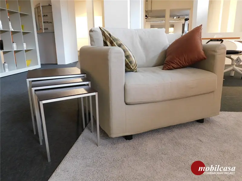 Mussi Poltrona modello componibile in tessuto