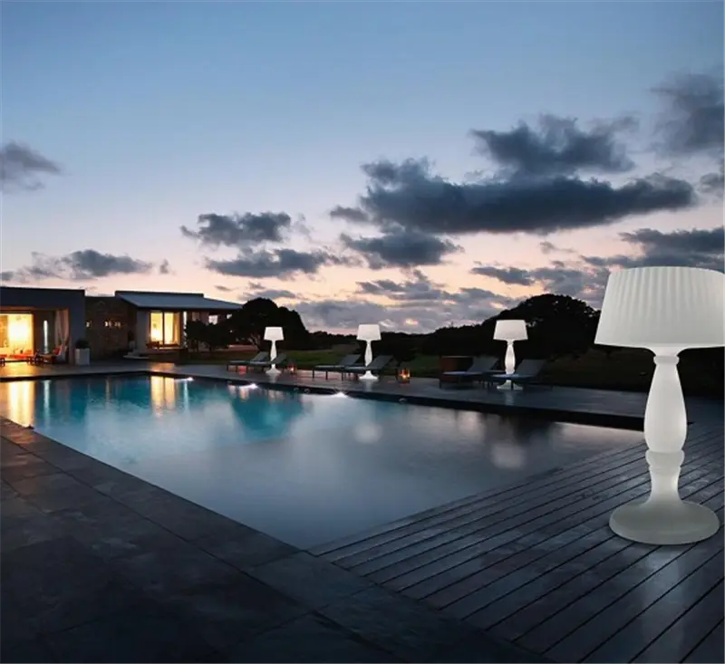 Myyour Agata Lampada da Terra Outdoor