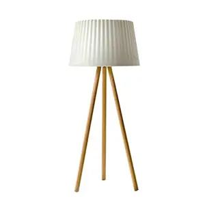 Myyour Agata Wood Lampada da Terra Outdoor