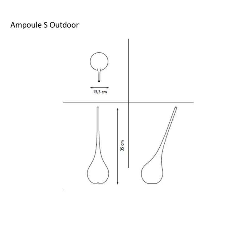 Myyour Ampoule S Outdoor Lampada LED