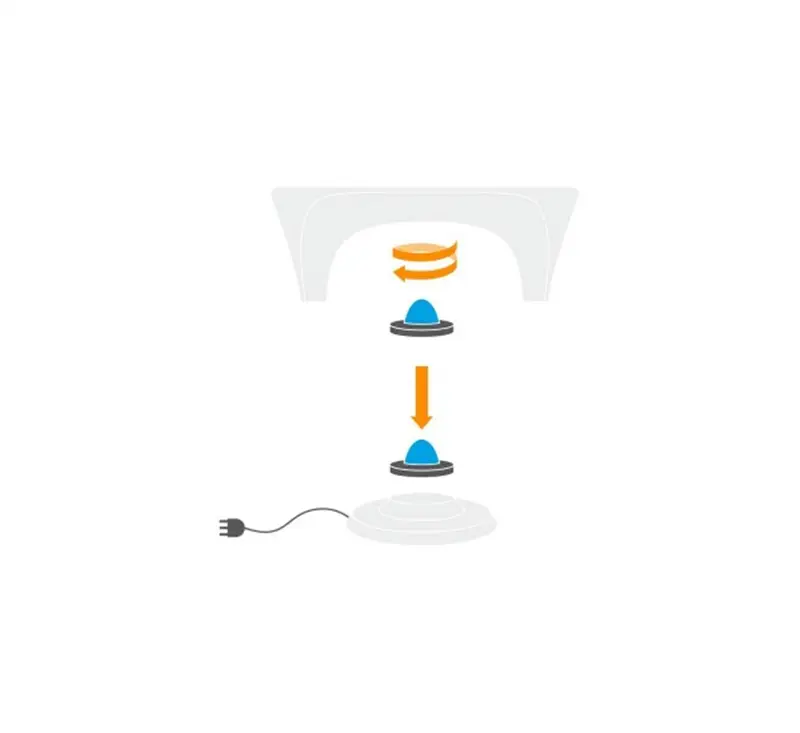 Myyour Lily Tavolino LED RGB Con Spumantiera