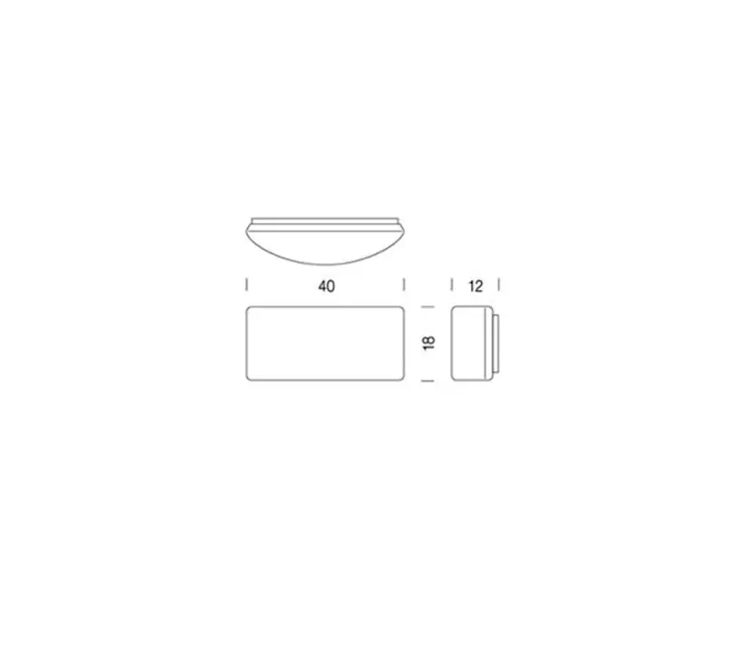 Nemo Ascot Applique a Luce Diretta