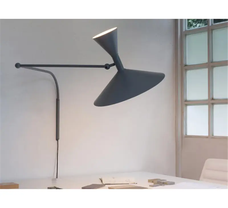 Nemo Lampe de Marseille Mini - Lampada a Parete Grigio