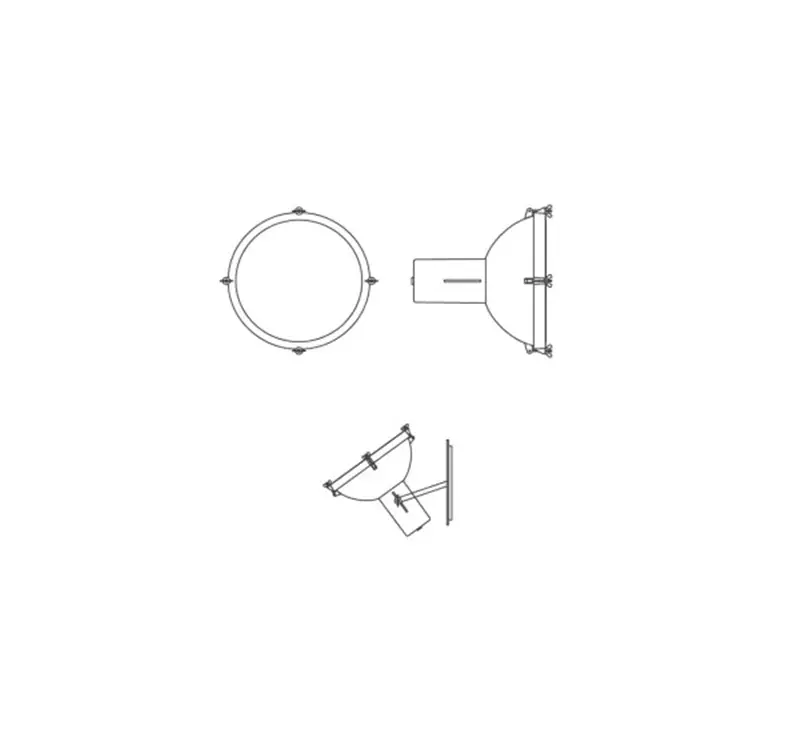 Nemo Projecteur 365 Lampada da Parete Blu Notte