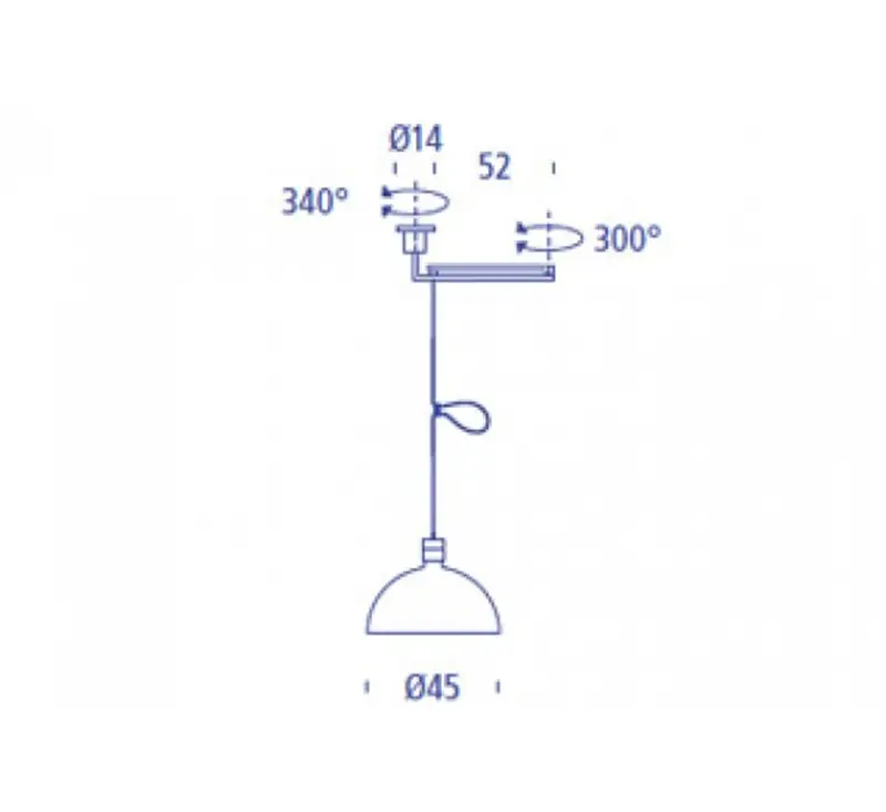 Nemo AS41Z Soffitto Nero
