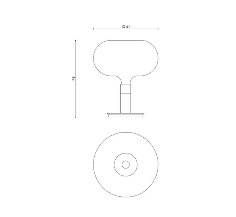 Nemo AM1N Lampada da Tavolo
