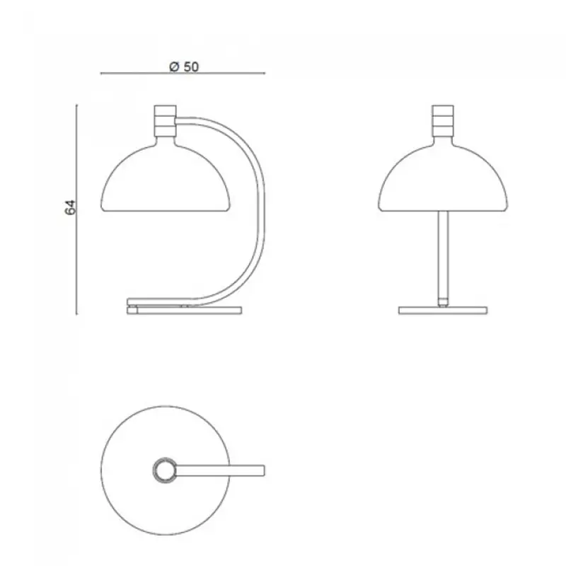 Nemo AS1C Lampada da Tavolo