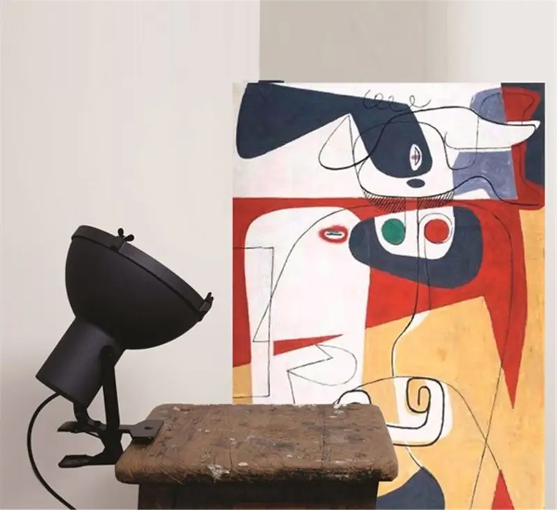 Nemo Projecteur 165 con Pinza Bianco Sabbia