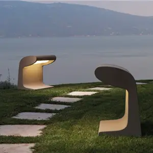 Nemo Borne Béton Grand Outdoor Lampada da Terra