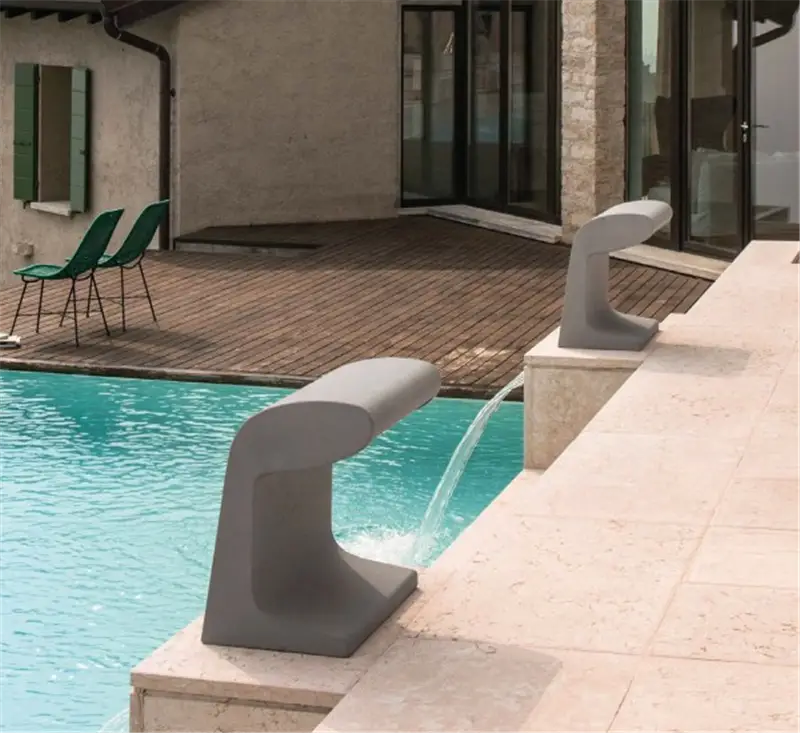 Nemo Borne Béton Grand Outdoor Lampada da Terra