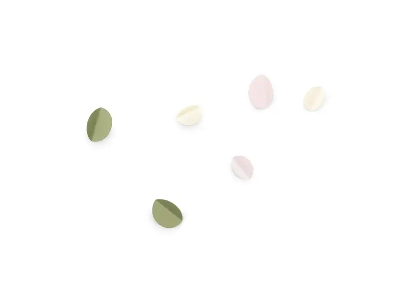 Nidi Fefè appendiabito in metallo laccato