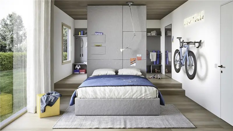 Nidi Space 4 composizione camera da letto ragazzi