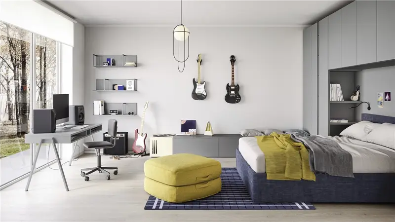 Nidi Space 7 composizione camera da letto ragazzi