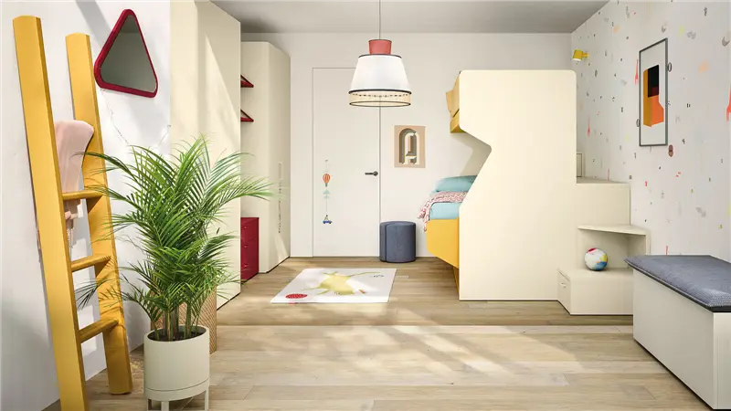 Nidi Space 30 composizione cameretta bambini
