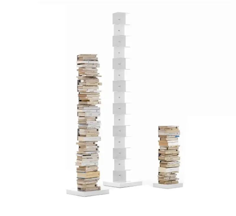 Opinion Ciatti Ptolomeo Original - Libreria Verticale H 215 Inox/Base Inox