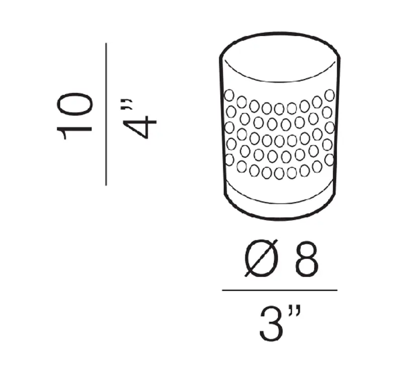 Rexite Bicchiere portamatite Centobuchi
