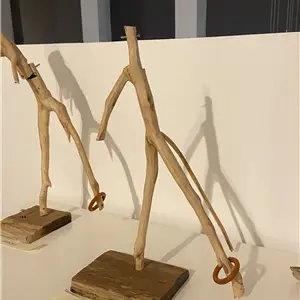 Riccardo Bianchi Artista Aspettando Ninfa V - Scultura in legno