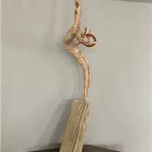 Riccardo Bianchi Artista Figaro - Scultura in legno