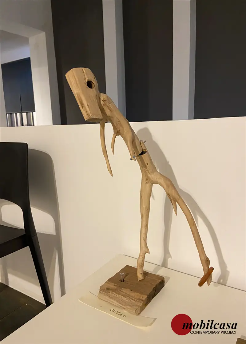 Riccardo Bianchi Artista Gigolò - Scultura in legno